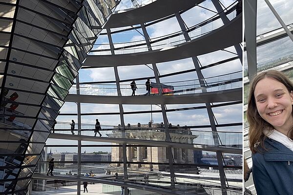 Claire Felicia Hochstrat auf Klassenfahrt Klassenfahrt nach Berlin