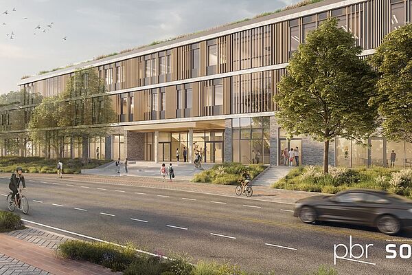 Moderner Neubau für Theodor Fleitmann Gesamtschule in Schwerte Theodor Fleitmann Gesamtschule in Schwerte
