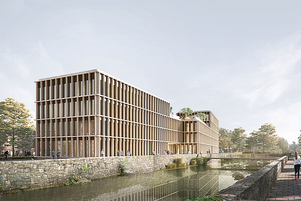 Ein neues sädtisches Zentrum in Ahlen Bürgercampus Ahlen