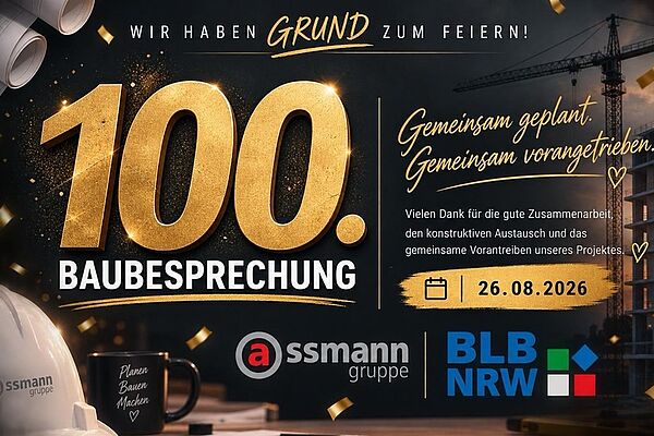 BUW-Modul u: 100. Besprechung 100. Baubesprechung