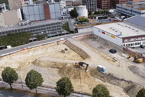 Stadthaus 4 in Münster Stadthaus 4 nimmt Gestalt an