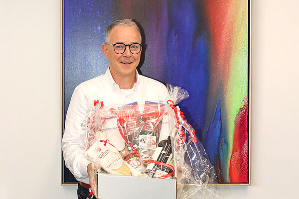 35 Jahre Urlich Schneider Ulrich Schneider feiert Firmenjubiläum