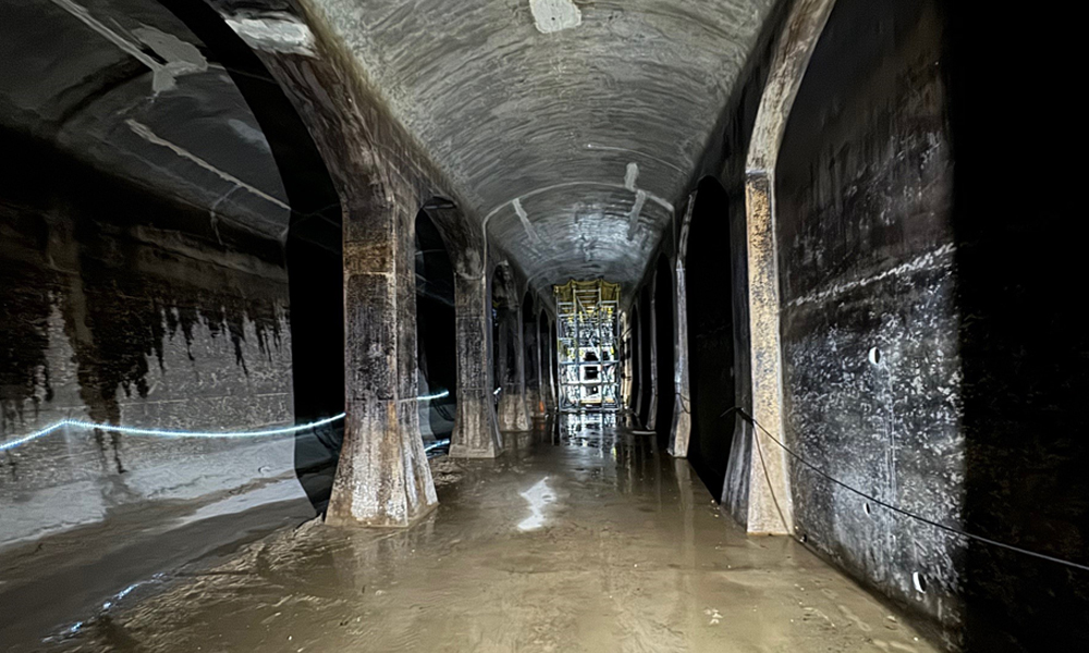 Teilrückbau des Trinkwasserspeichers III und Neubau des Hochbehälters VI